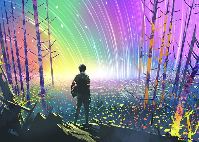 Colors of the rainbow