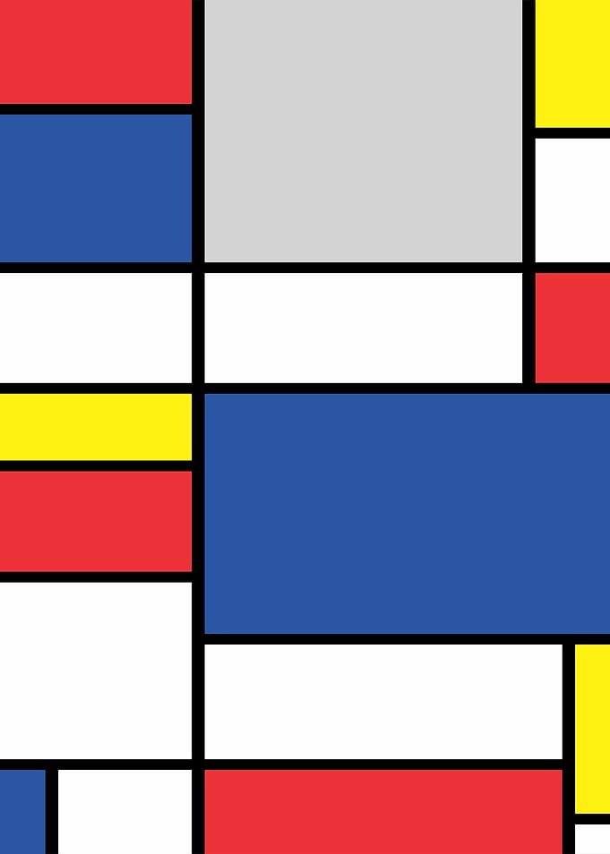 PIET MONDRIAN STYLE 01A