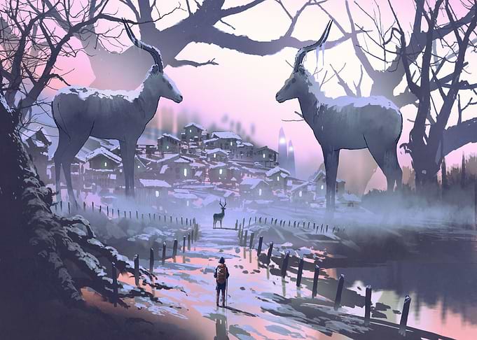 Deer garden
