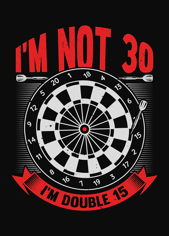 30 Birthday Darts Player