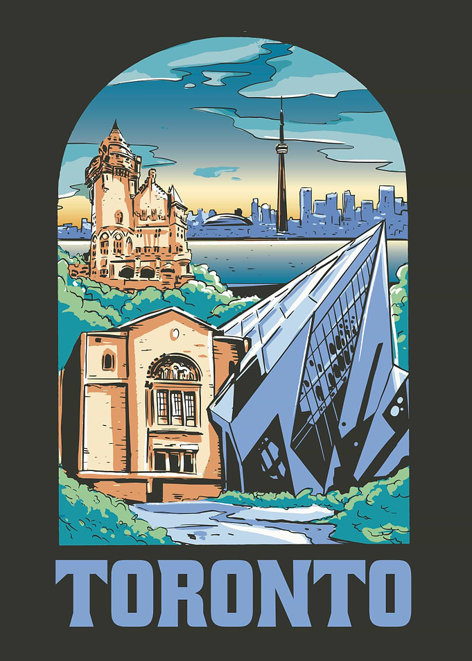 Toronto city landscape