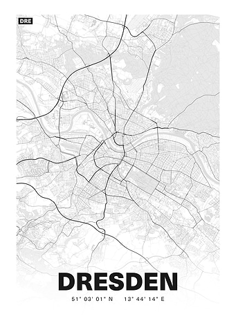 Stadtplan Dresden