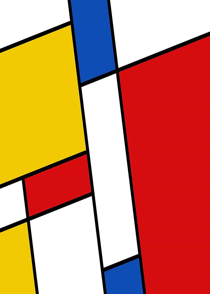 PIET MONDRIAN STYLE 04A