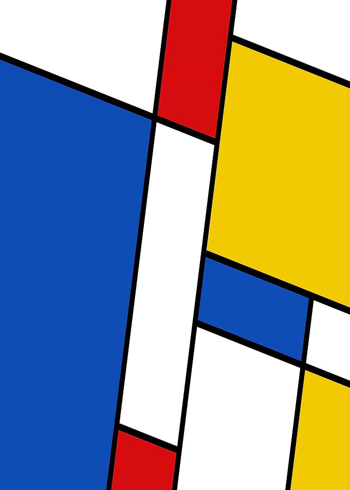 PIET MONDRIAN STYLE 04B
