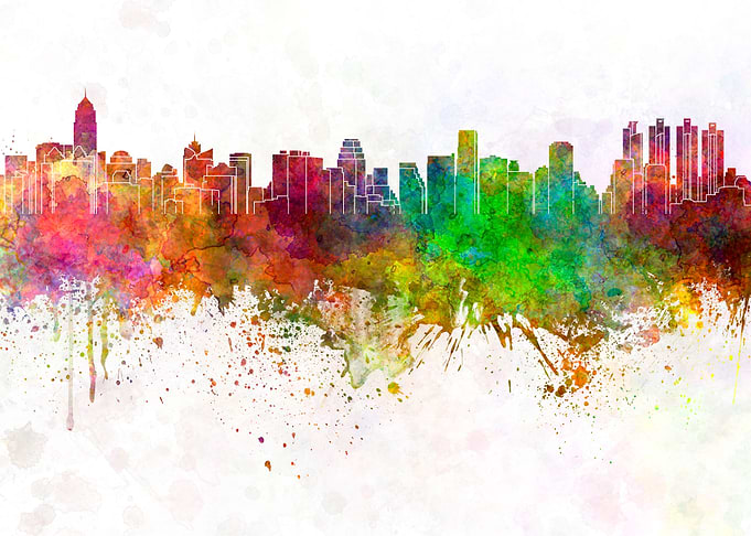Bangkok skyline