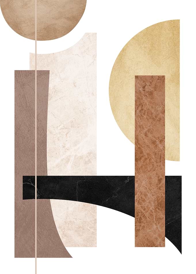 GEOMETRIC ABSTRACT 18B