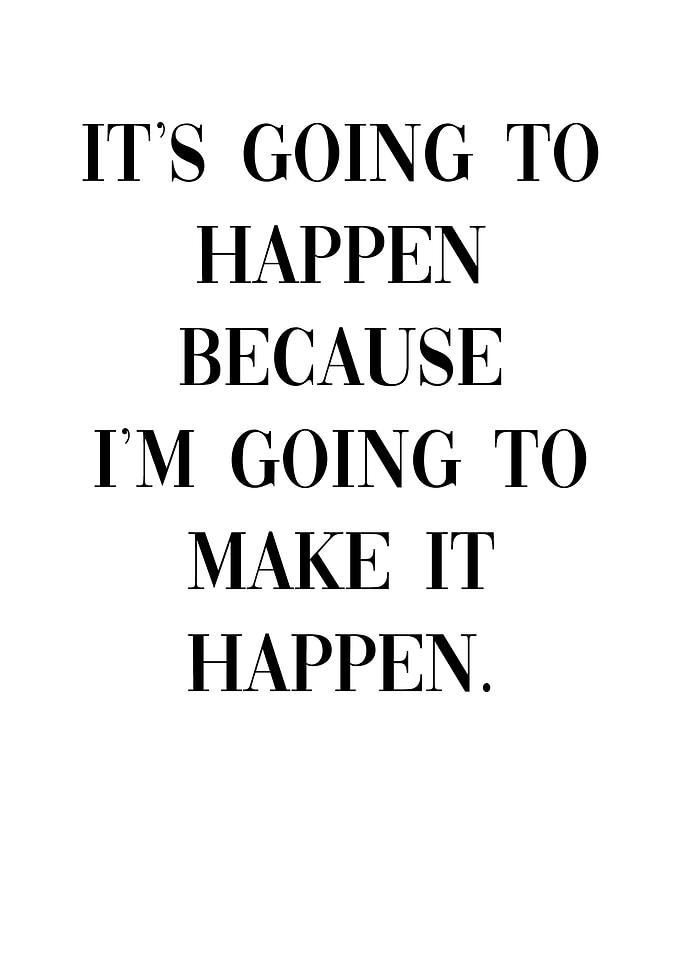 Its going to happen