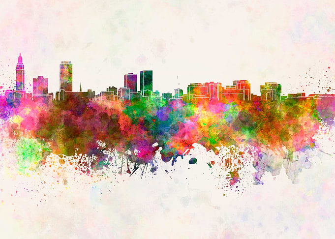 Baton Rouge skyline