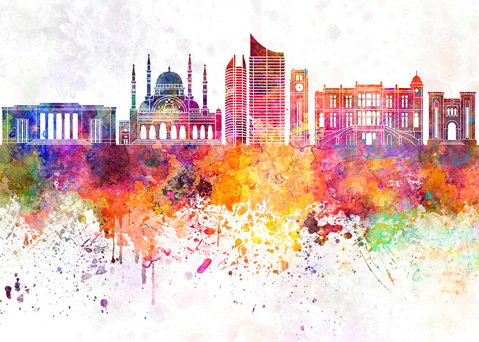 Beirut skyline