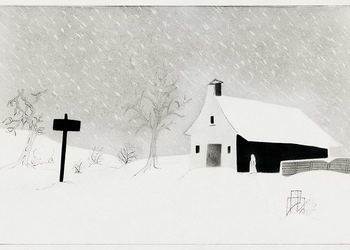 Snow Storm in Vermont