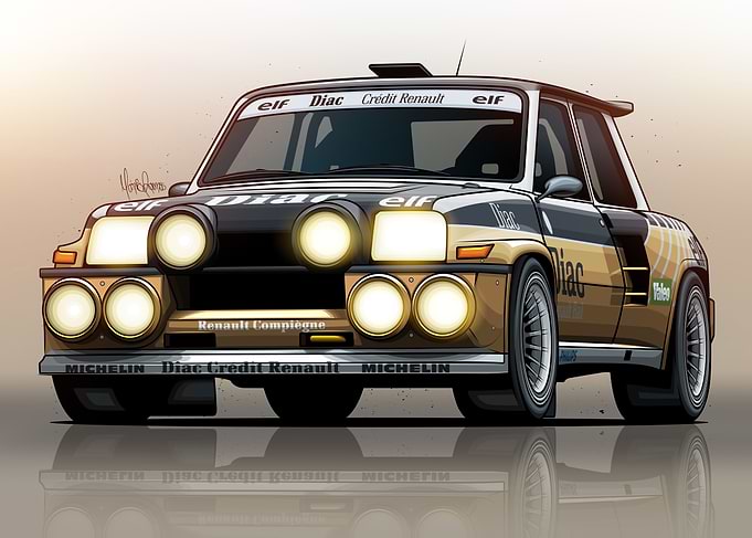 Renault 5 Maxi Turbo Gr B