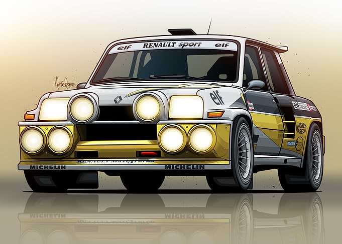 Renault 5 Maxi Turbo Gr B