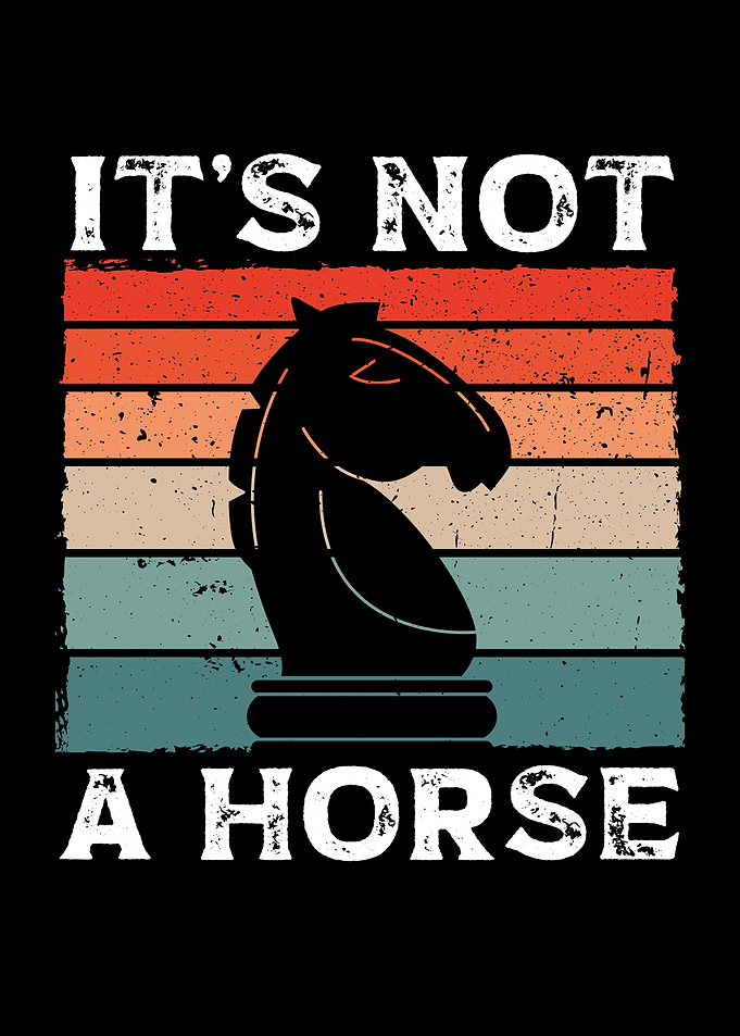 Its not a black horse