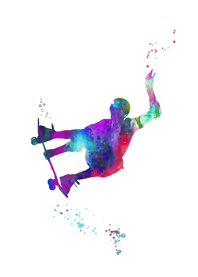 Skateboarding