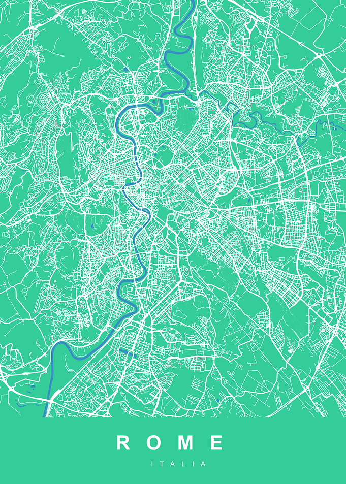 ROME Map ITALY