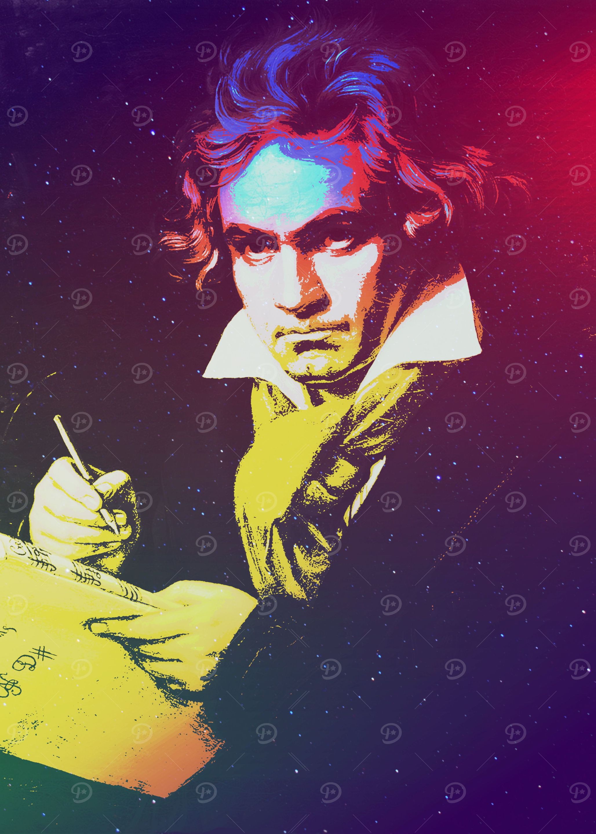 Beethoven Pop Art