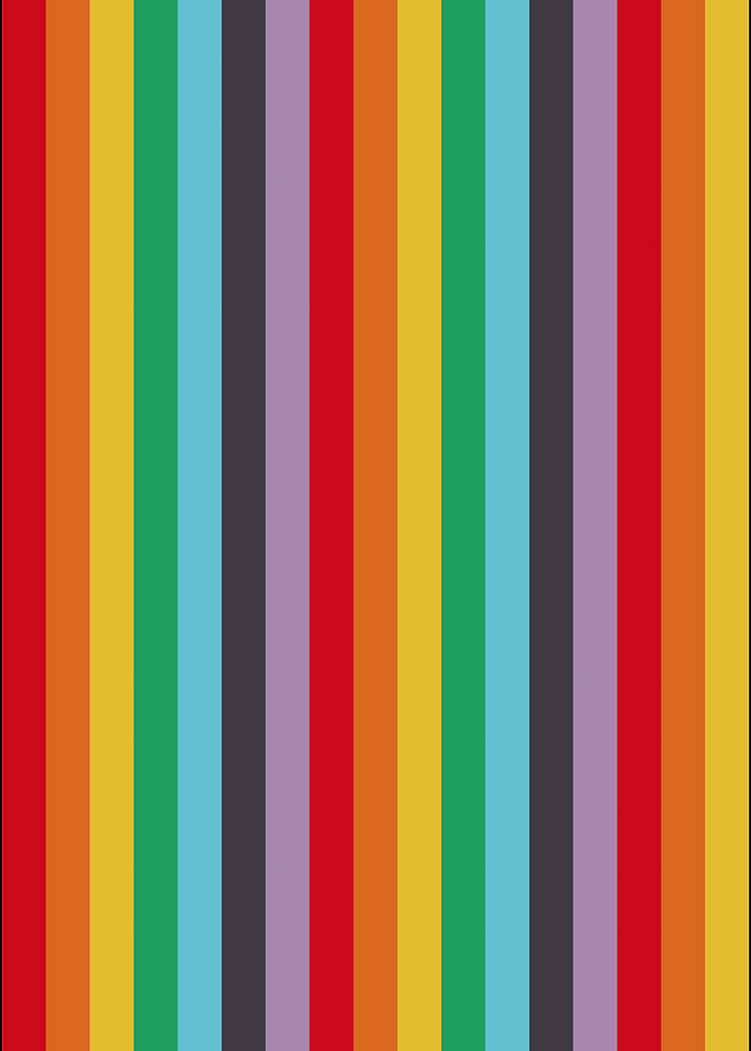 Kidcore Rainbow Stripes