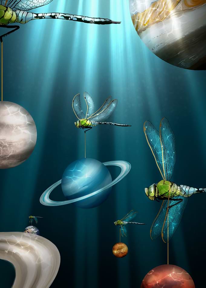 Flying Planets