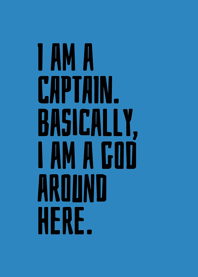 I am a captain