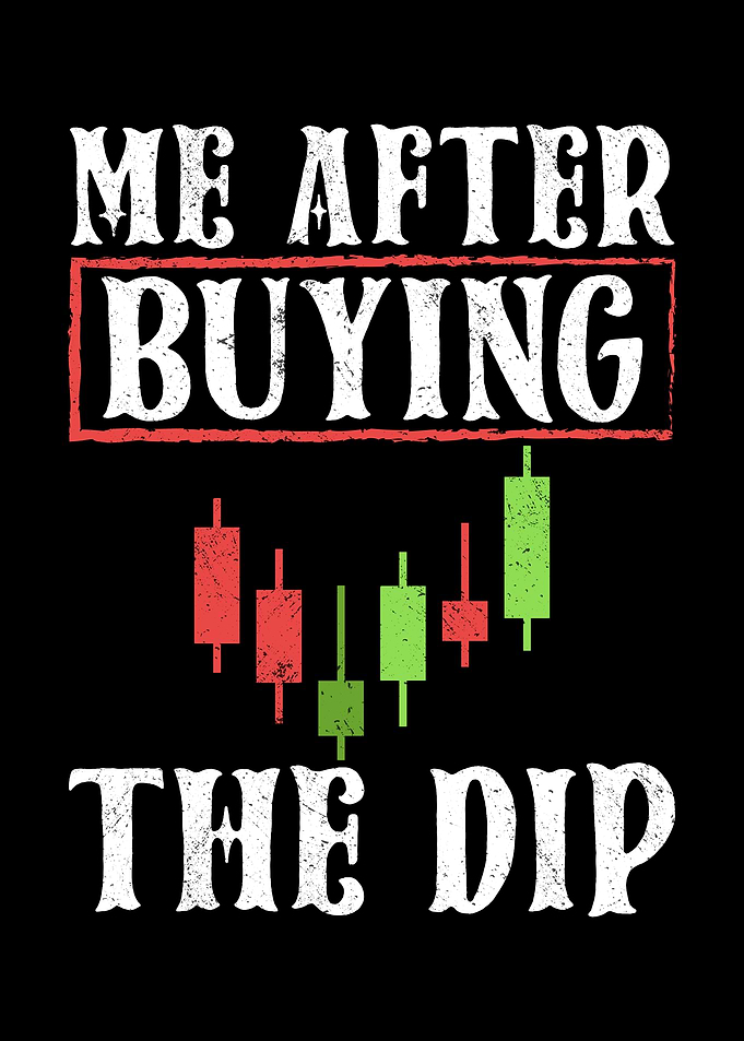 Me After Buying The Dip