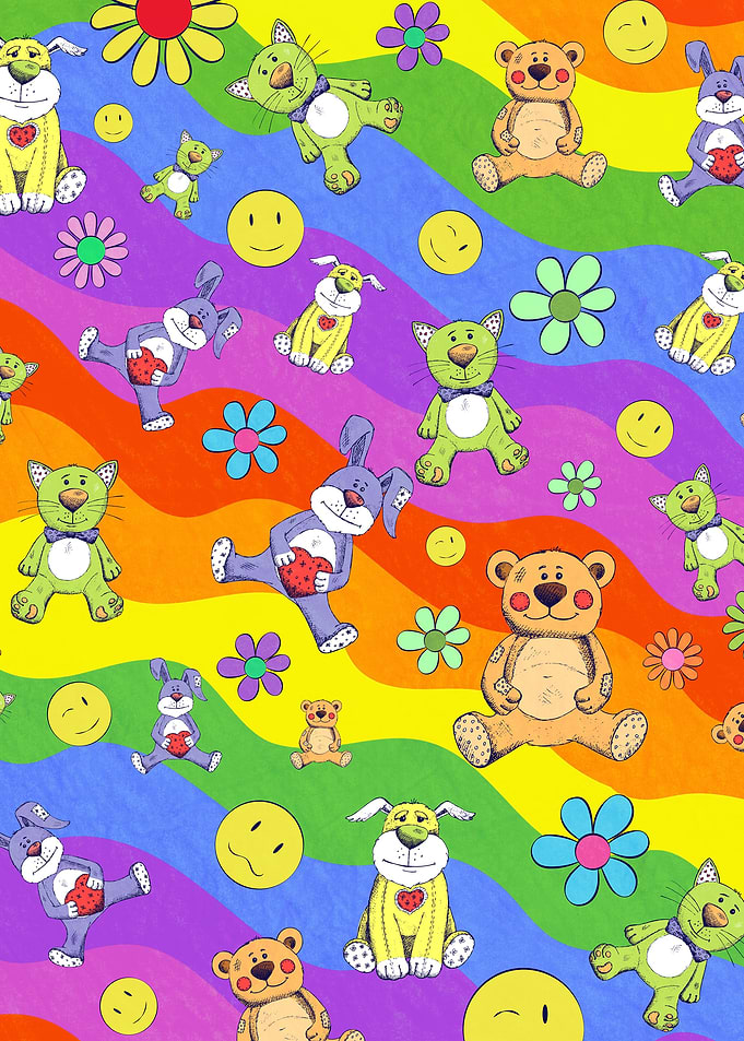 Kidcore Rainbow Stripes
