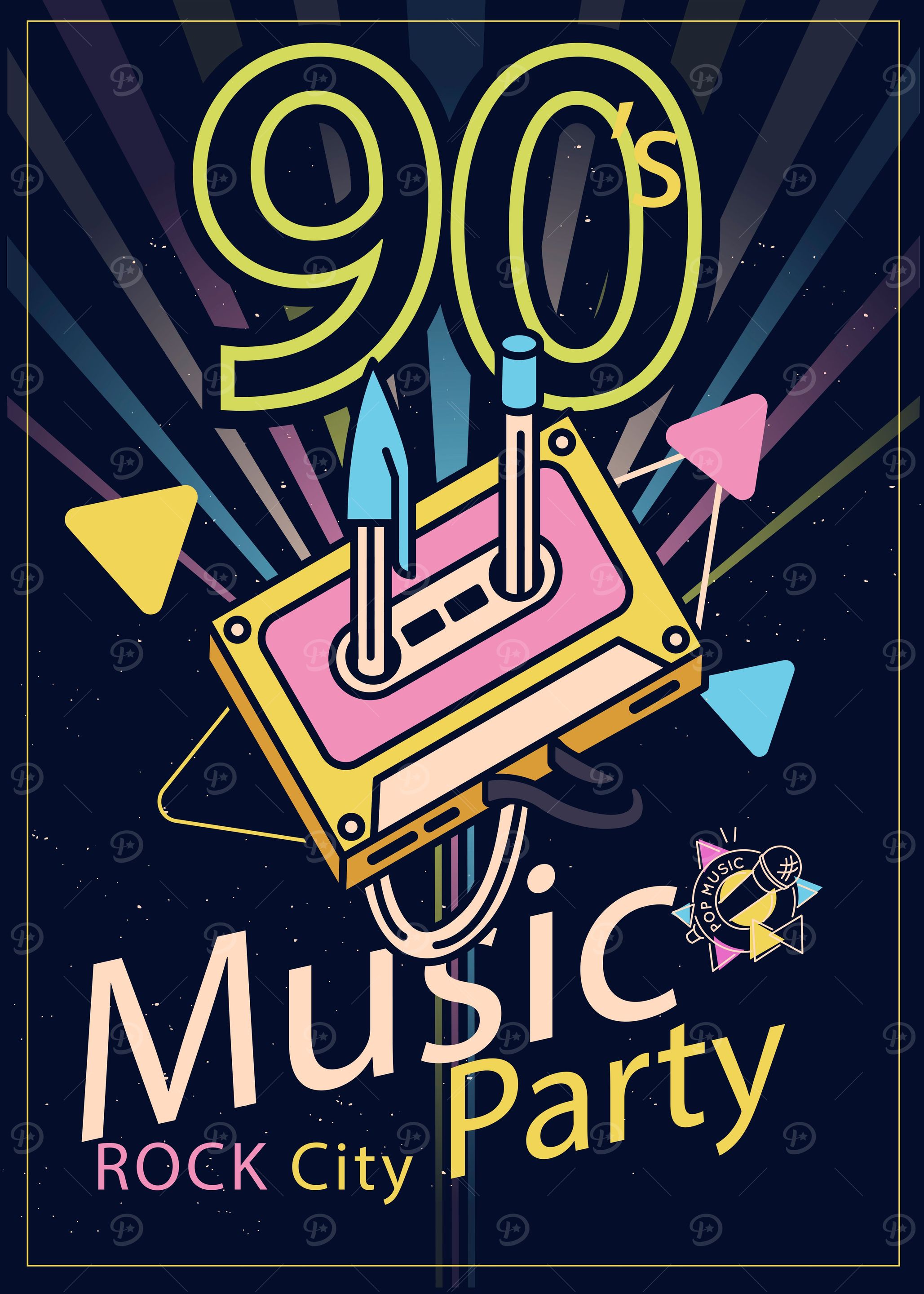 90s Music tape