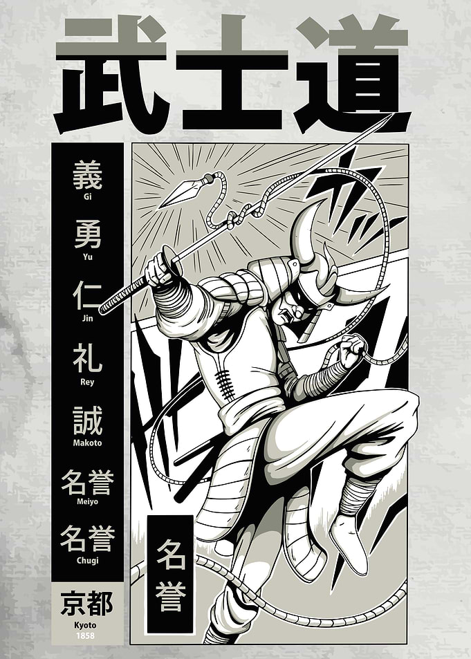 Japanese Samurai Warrior
