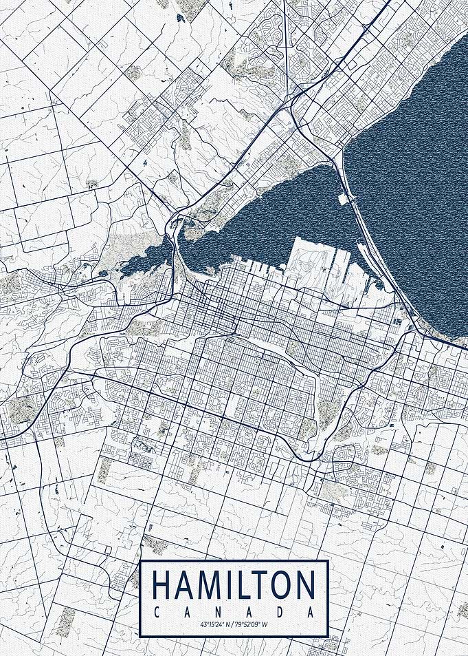 Hamilton City Map Coastal