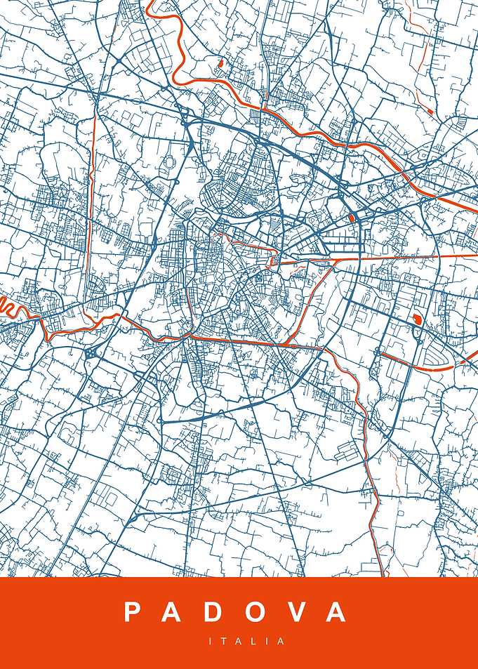 PADOVA Map ITALY