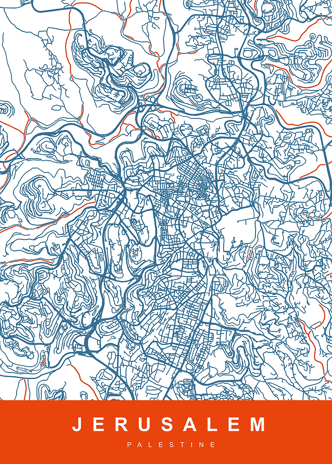 JERUSALEM Map