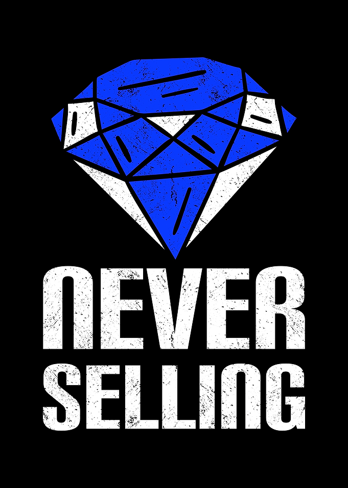 Never Selling Crypto