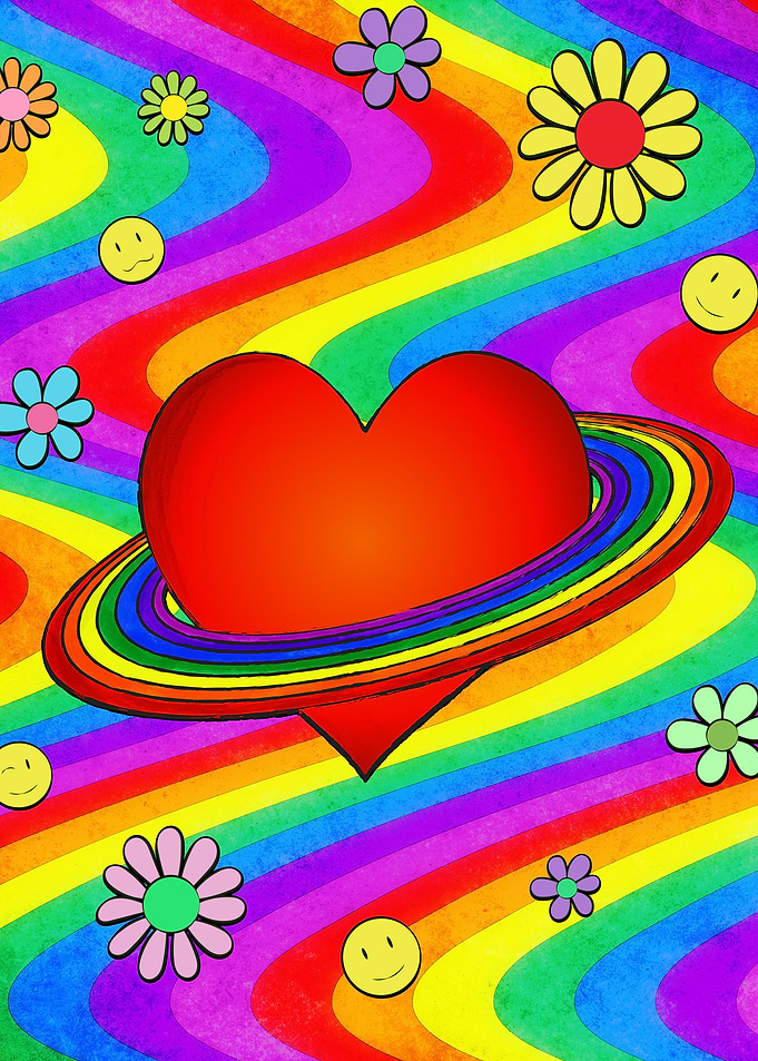 Kidcore Heart Planet Space
