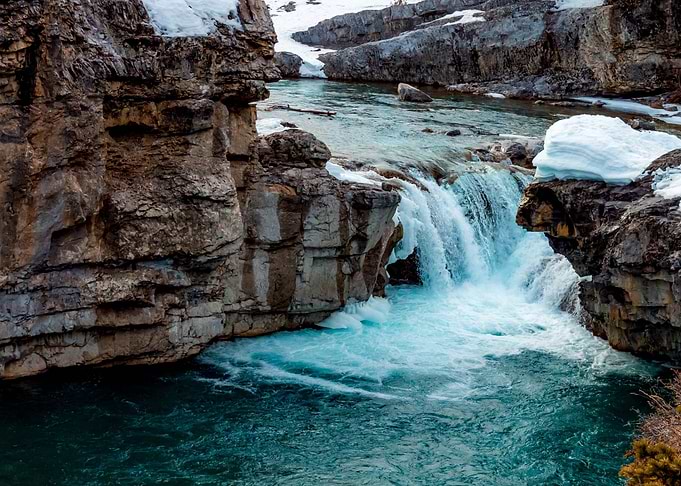 Rushing Waterfall