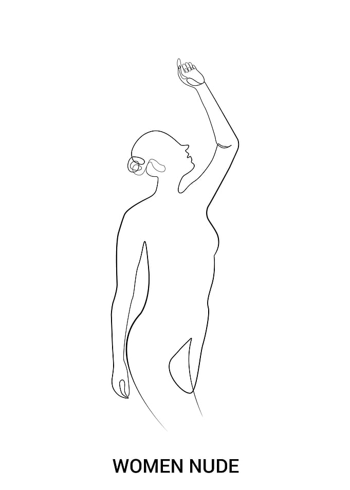 Women One Line Art