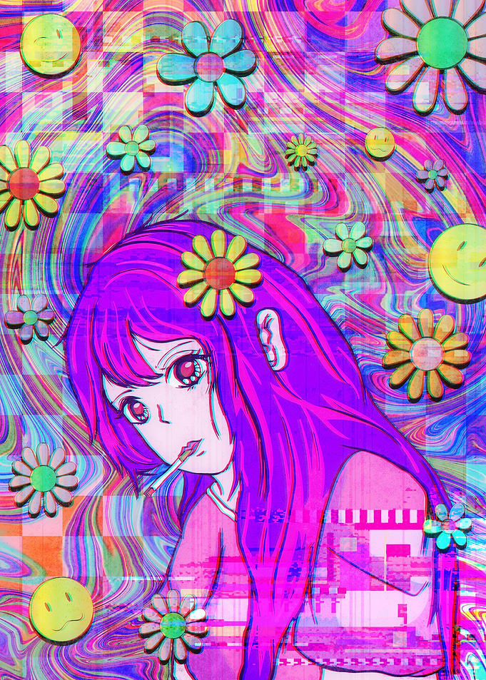Kidcore Anime Girl Lofi