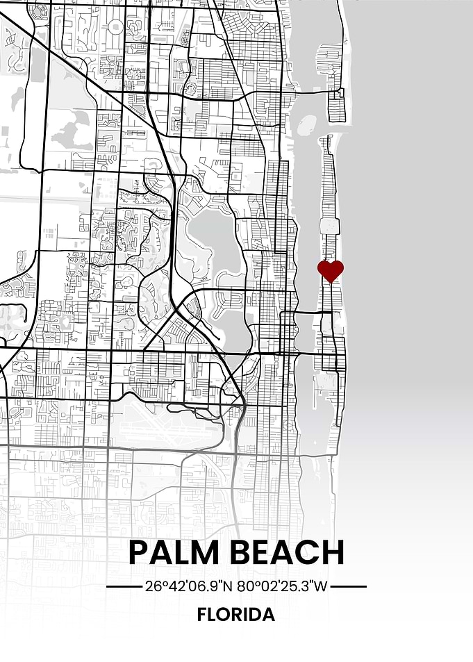 Florida Maps Art