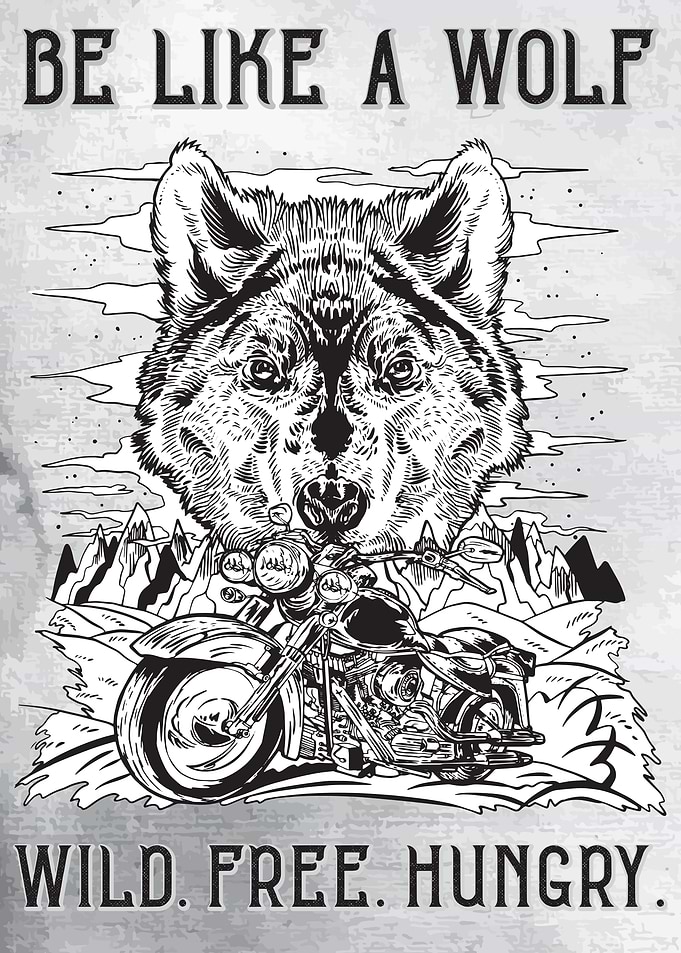 Wolf Motorcycle Quote