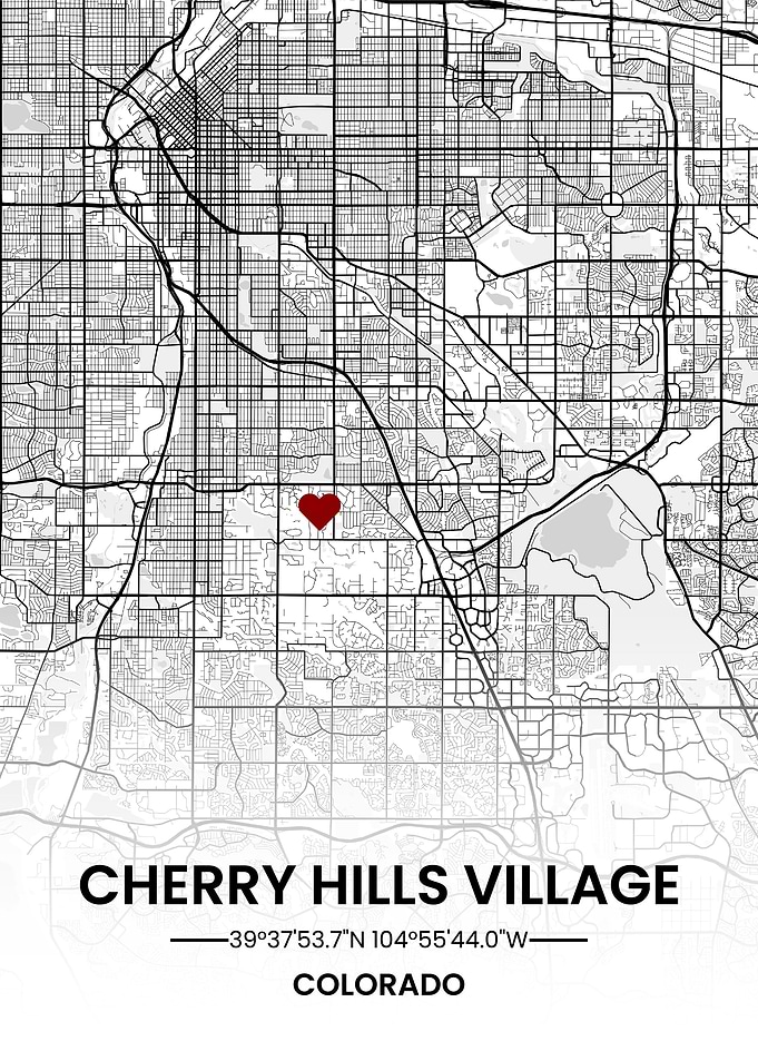 Colorado Maps Art