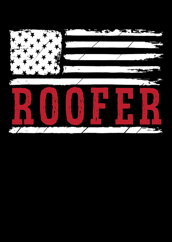 USA Flag American Roofer