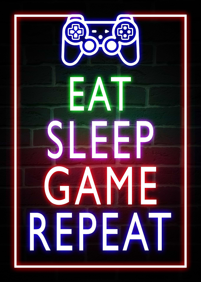 Eat Sleep Game Repeat