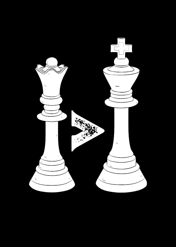 Queen better than king