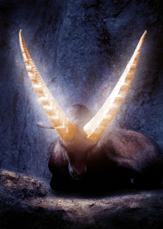 Glowing Capricorn