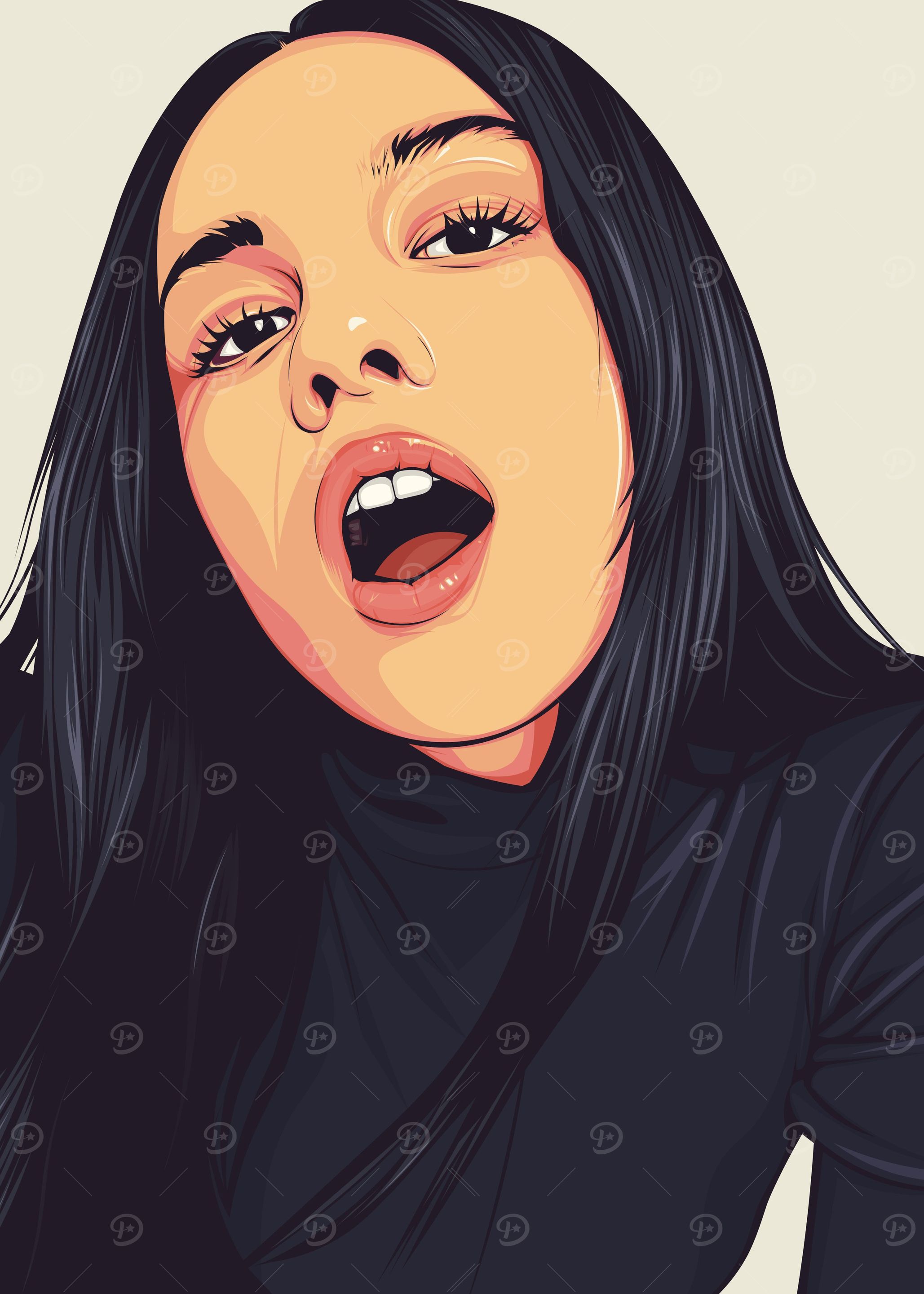 Olivia Rodrigo Vexel Art