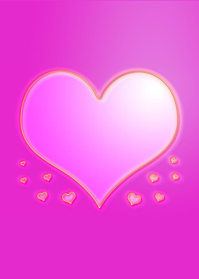 Large love heart