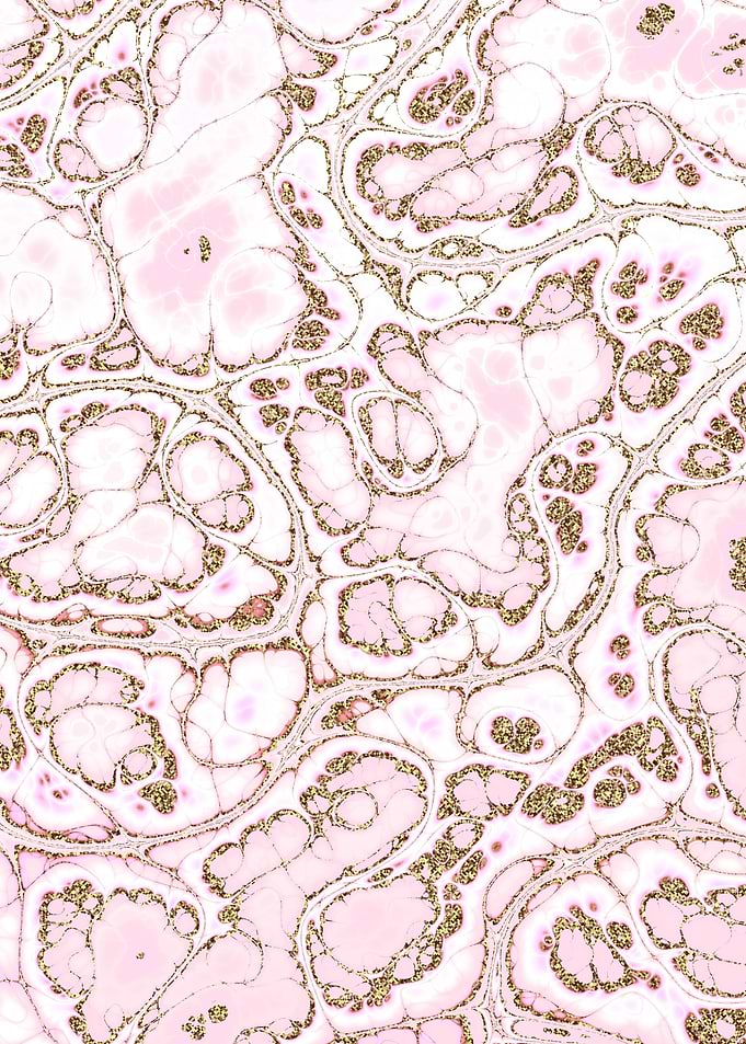 Pink Gold Marble 03