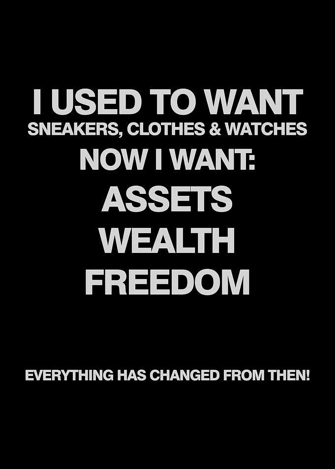 NOW I WANT