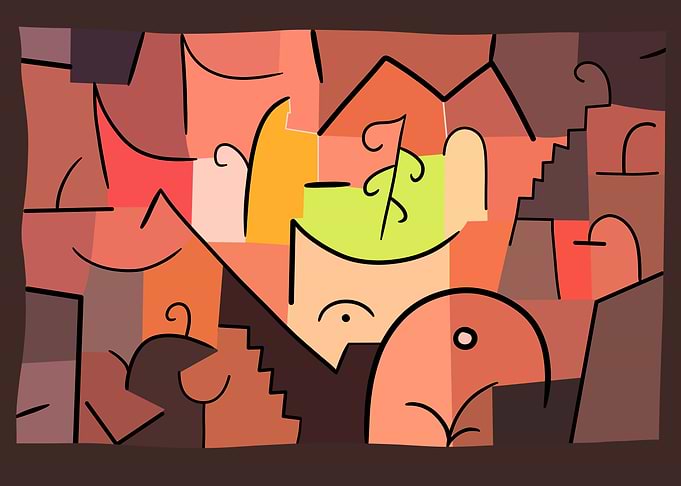 Paul Klee Stage Landscape