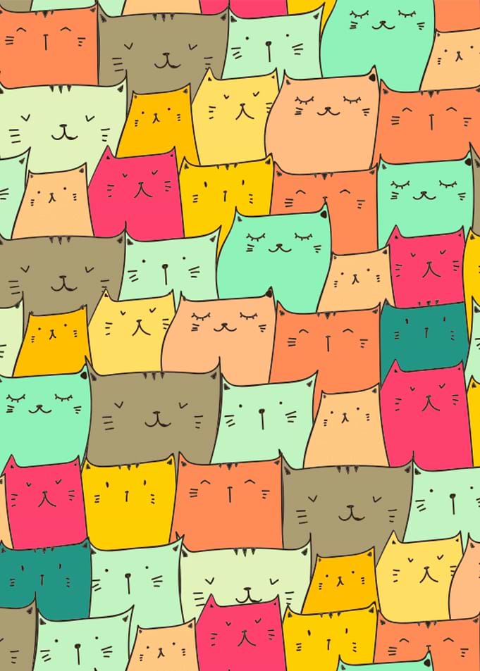 Wall Of Cats
