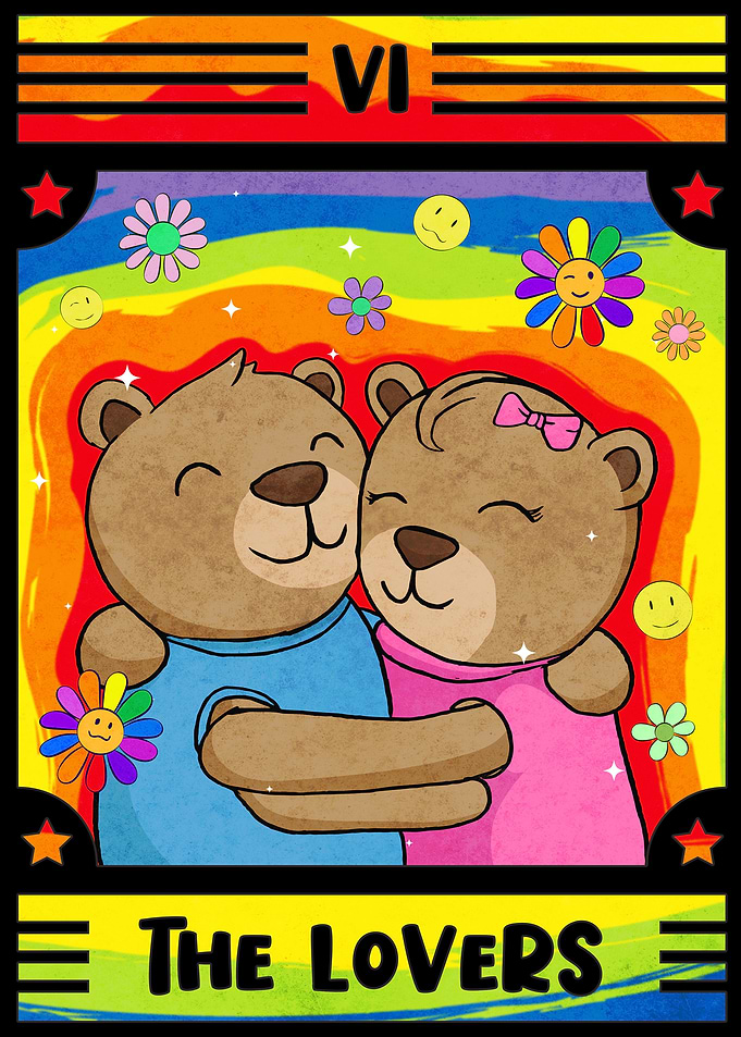 Kidcore Kawaii The Lovers