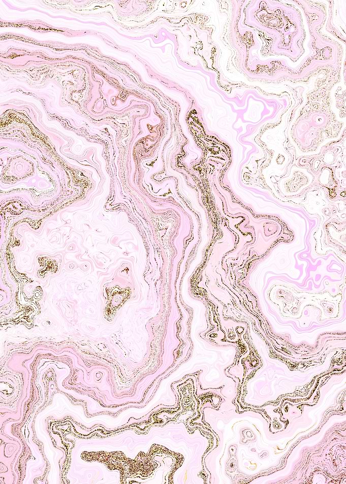 Pink Gold Marble 01